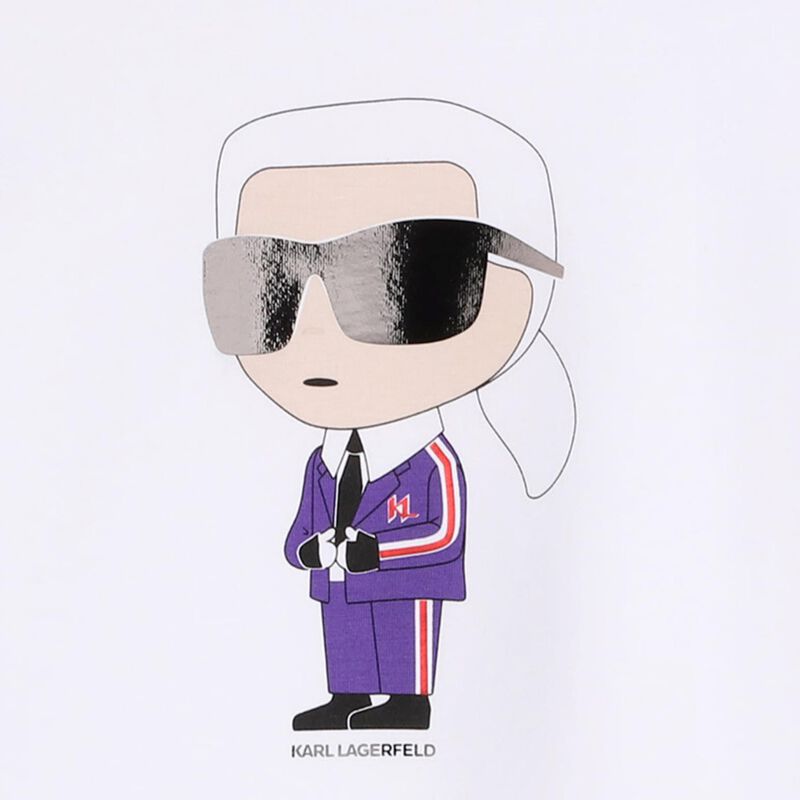 Karl Lagerfeld Graphic T-Shirt 6Y - 8Y image number 2
